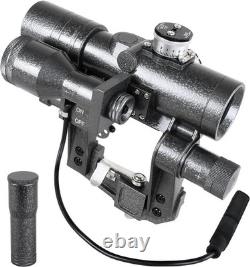 Sniper 1x30mm Red Dot Sight with Laser+ Flashlight (Red dot)