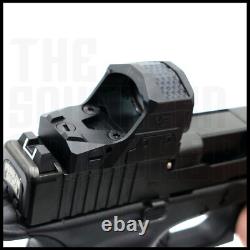 Solar Powered Red Dot OPTIC with SHAKE AWAKE BATTERY SIDE LOAD RMR FOOTPRINT