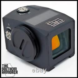 Solar Shake Awake Enclosed Red Dot Optic Sight ACRO Footprint + RMR Adapter