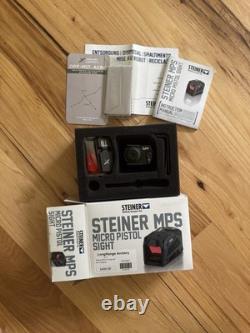 Steiner MPS Micro Pistol Sight Red Dot Optic Enclosed 3 MOA ACRO Footprint