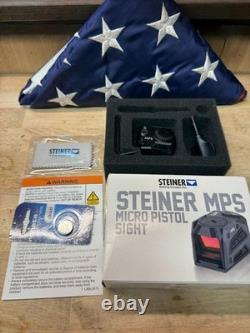 Steiner MPS Micro Red Dot Sight 3.3 MOA Brand New In Factory Box
