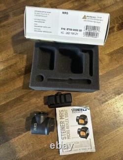 Steiner MRS 3 MOA Micro Reflex Sight 8700 Red Dot Mounted But Never Used