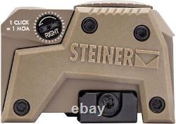 Steiner Micro Pistol Red Dot Sight, Flat Dark Earth, 8700-MPSFDE