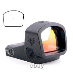 Swampfox Justice II 1x30 Full Size Reflex 6 MOA Green Dot Sight NV JTC2130-6G