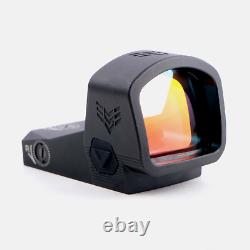 Swampfox Justice II 1x30 Full Size Reflex Red Multi-Reticle Sight NV JTC2130-MR