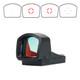 Swampfox Justice Ii 1x30 Red/green Dot Sight 6 Moa Multi-reticle For Rmr Cut