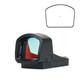 Swampfox Justice Ii 1x30mm Reflex Sight Red Multi-reticle 6moa Dot Sight For Rmr