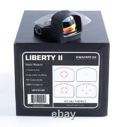 Swampfox Liberty II Full Size 1x24 Reflex Sight Multi-Reticle Sight LBT2124-MR