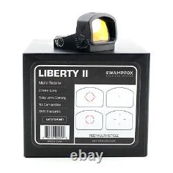 Swampfox Liberty II Full Size 1x24 Reflex Sight Multi-Reticle Sight LBT2124-MR