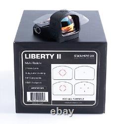 Swampfox Liberty II Full Size 1x24 Reflex Sight Multi-Reticle Sight RMR footprin
