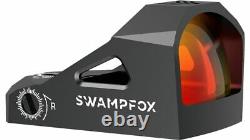 Swampfox Optics Justice 1x27mm Micro Reflex Sight RMR Red Dot