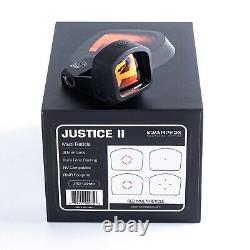 Swampfox Optics Justice II 1x30 6 MOA Multi Reticle Red Dot Sight JTC2130-MR