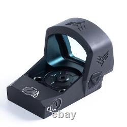 Swampfox Optics Justice II 1x30 6 MOA Multi Reticle Red Dot Sight JTC2130-MR