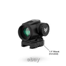 Swampfox Raider 1X20 Micro Prism Sight Green Red 6 MOA Dot / BRC Reticle T2