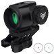 Swampfox Raider 1x20mm Micro Prism Scope Brc/red/green Dot Sight Rmps12-rb/gb