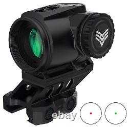 Swampfox Raider 1x20mm Micro Prism Scope BRC/Red/Green Dot Sight RMPS12-RB/GB