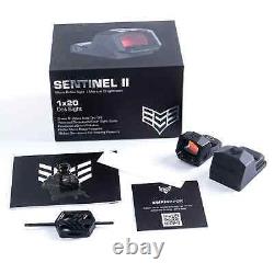 Swampfox Sentinel II 1x20 Red Dot, 3 MOA, RMSc Footprint SNL2120-RMS