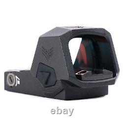 Swampfox Sentinel II 2 1x20mm 3MOA Green Dot RMSc Footprint Back Up Sight