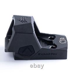 Swampfox Sentinel II 2 1x20mm 3MOA Green Dot RMSc Footprint Back Up Sight