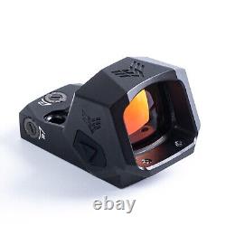 Swampfox Sentinel II 2 1x20mm 3MOA Green Dot RMSc Footprint Back Up Sight