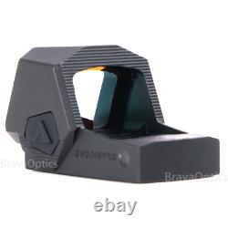 Swampfox Sentinel II 2 1x20mm 3MOA Red Dot RMSc Footprint Back Up Sight