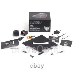 Swampfox Sentinel II 2 1x20mm 3MOA Red Dot RMSc Footprint Back Up Sight