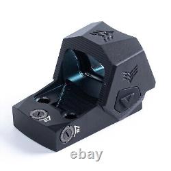 Swampfox Sentinel II 2 1x20mm 3MOA Red Dot RMSc Footprint Back Up Sight