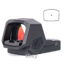 Swampfox Sentinel II 2 1x20mm 3MOA Red Dot RMSc Footprint Back Up Tritium Sight
