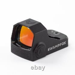 Swampfox Sentinel Red Dot Sight RMSc Footprint 1x16mm Manual Brightness Optics