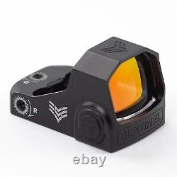 Swampfox Sentinel Red Dot Sight RMSc Footprint 1x16mm Manual Brightness Optics