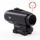 Swampfox Trihawk 3x30 Prism Scope Red/green Dot Sights Moa Red/green Reticle