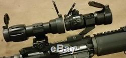 TACFIRE RED DOT SIGHT & 7X MAGNIFIER FTS Mount sts eotech aimpoint vortex scope