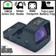 Tsa Green Dot Optic Sight Rmr Footprint Shake Awake Top-load Battery 3 Moa