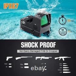 TSA Green Dot Optic Sight RMR Footprint Shake Awake Top-Load Battery 3 MOA