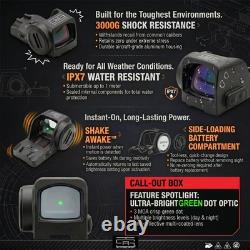TSA RD-87 Green Dot Sight Direct Fit GLOCK MOS Shake Awake 3 MOA