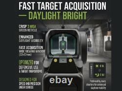 TSA RD-87 Green Dot Sight Direct Fit GLOCK MOS Shake Awake 3 MOA
