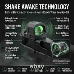 TSA RD-88 Multi Reticle Enclosed Red Dot Sight RMSc 407K 507K Optic + MOS Adapt
