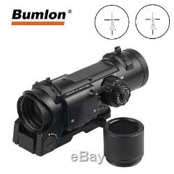 Tactical 1x-4x /4x Fixed Dual Purpose Red Green illuminated Red Green Dot Sight