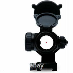 Tactical Gun Reflex Dot Sight Scope Optic Rifle Shotgun Red Green Cantilever Mou