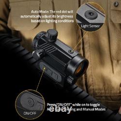 Tactical Motion Awake Magnified Red Dot Kit Red Dot Sight with 3x Magnifier US