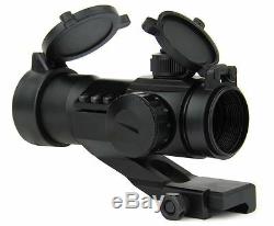 Tactical RED DOT SIGHT & 3X MAGNIFIER Flip to Side Mount eotech aimpoint scope