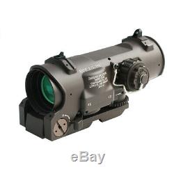 Tactical Rifle Scope 4x/1x-4x Fixed Dual Purpose Red illuminated Red Dot Sight