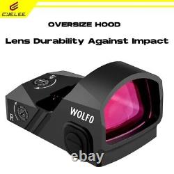 Tactical pistol red dot reflex sight WOLF0 RMR CUT for Glock MOS PSA Dagger PDP