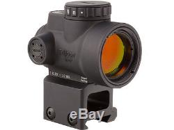 Trijicon 1x25mm MRO 2.0 MOA Red Dot Sight & High Mount Black MRO-C-2200006