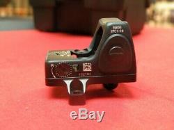 Trijicon 700672 RMR Type 2 Rm06 3.25 MOA Adjustable LED Red Dot Sight