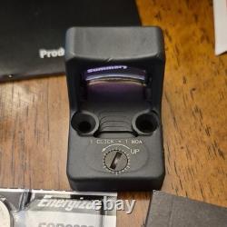 Trijicon RMR RM06 Red MOA Dot Sight 1x 22mm Black Picatinny Rail Mount