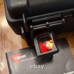 Trijicon RMR RM06 Red MOA Dot Sight 1x 22mm Black Picatinny Rail Mount