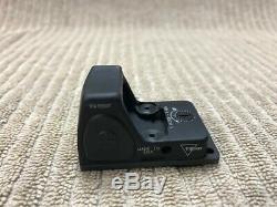 Trijicon Rmr Type 1 Red Dot Sight 3.25 Moa Adj Red Dot 70040 Rm06 Good Condition