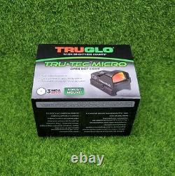 TruGlo Tru-Tec Micro Open Red-Dot Sight for Pistols with Rail Mount TG8100B
