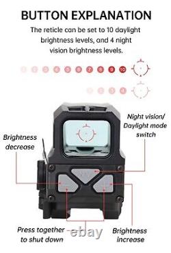 UH1-1 Gen II Holographic Red Dot Sight Hunting Rifle Scope withFull Markings